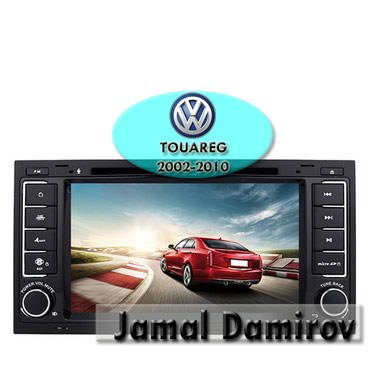 maşın kamerası: Volkswagen Touareg 2002-2010 üçün DVD-monitor. DVD-монитор для