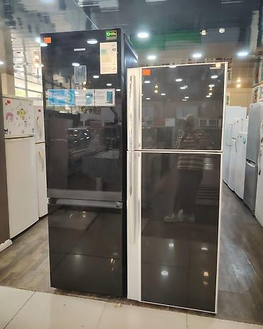 İşlənmiş 2 qapılı Samsung Soyuducu Satılır, rəng - Qara, Təkərli
