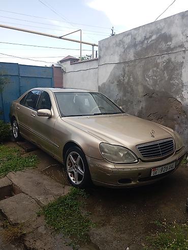 ауиди 80: Mercedes-Benz S-Class: 2001 г., 4.3 л, Автомат, Бензин, Седан — 2