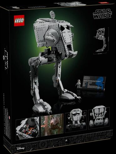 Игрушки: LEGO Star Wars 75417 «Шагоход AT-ST» — это детализированная модель — 13