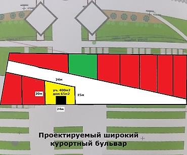 жилой модуль: Участок 400м2 с домом 65м2 на 3 номера с отдельными входами и забором — 4