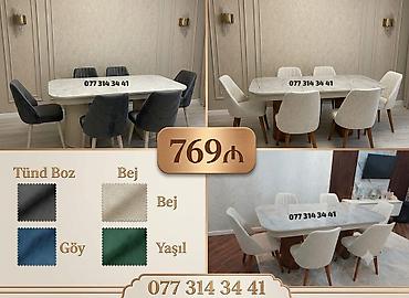 Mətbəx/qonaq otağı üçün zərif yemək dəsti - Dördbucaq-oval formalı lalafo.az -da Mətbəx/qonaq otağı üçün zərif yemək dəsti - Dördbucaq-oval formalı