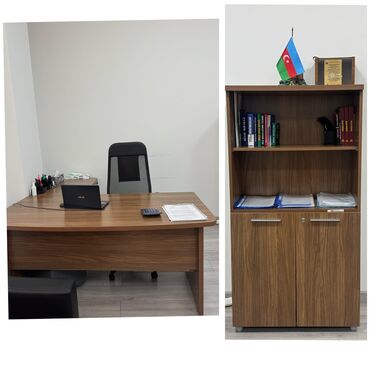 Divanlar: Ofis masası 250₼ +dolab 80₼ satılır kreslo əlavə ödənişlə satılır