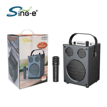 аппаратура музыкальная: Портативная акустическая система Sing-e JQS9403 - Тип: HiFi-колонка с