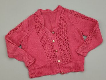 czerwone sweterki: Sweterek, 4-5 lat, 104-110 cm, stan - Dobry