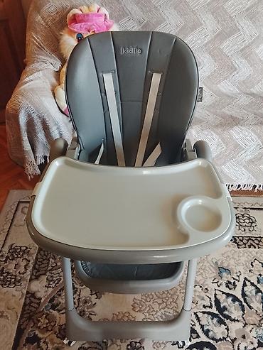 Yemək masaları, oturacaqları: Kidillo uşaq yemək kürsüsü - Rəng: boz - Yumşaq, rahat oturacaq və — 4