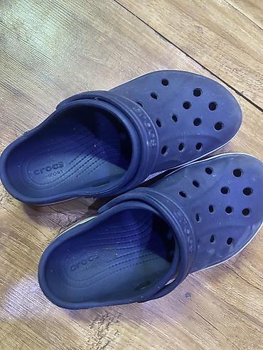 кроксы крокс crocs: Сабо, 35, Crocs, Б/у, цвет - Синий, Самовывоз — 2