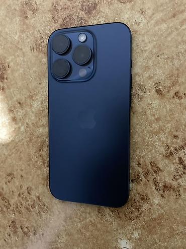 Apple iPhone: IPhone 15 Pro, Б/у, 128 ГБ, Blue Titanium, Защитное стекло, Чехол, Коробка, 85 % — 7