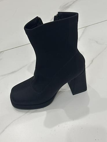 Ботинки и ботильоны: Ботинки, 35.5, 36, 36.5, Zara, Новый, цвет - Черный — 3