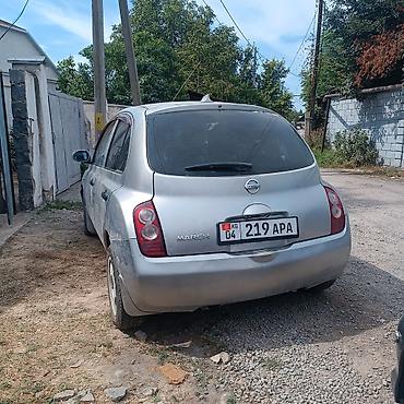 крышка ч: Nissan March: 2004 г., 1.3 л, Автомат, Бензин, Хэтчбэк — 2