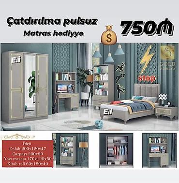 oyun rul seti: Genç otağı mebeli rəng seçimi var — 1