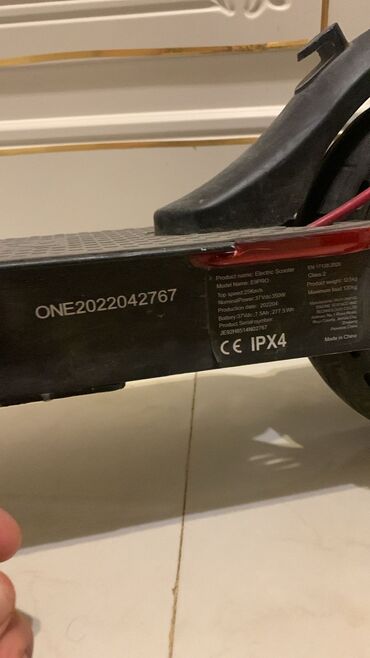 Elektrikli samokatlar: Real Aliciya endirim olacaq az istifade edilib SENCOR Scooter One — 2