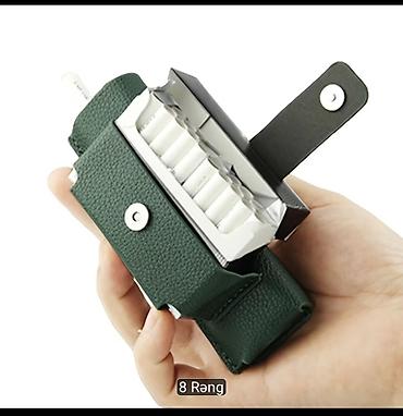 iqos case: IQOS üçün çoxfunksiyalı dəri örtük/çantacıq - Material: teksturalı — 2