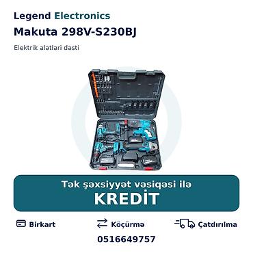 drel dəsti: Elan başlığı: Elektrik alətlər dəsti Makuta 298V-S230BJ Elektrik — 1