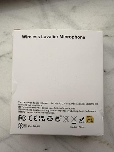 veten komputer: 🎤 Wireless Lavalier microphone/ simsiz mikrofon (iPhone üçün) – Yeni — 7