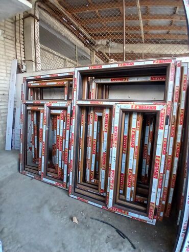 Пластиковые двери: ПВХ двери и окна в сборе - Готовые блоки из ПВХ-профиля с ламинацией — 12