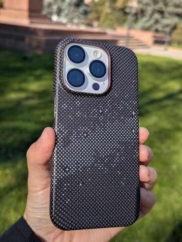 купить айфон 5 бу: IPhone 15 Pro, Б/у, Серебристый, Чехол, 89 %