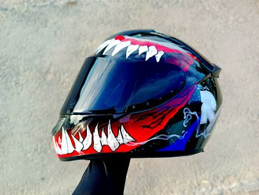 Шлемы: ❗Продам Шлем Venom! с Тонированным стеклом + в подарок прозрачный