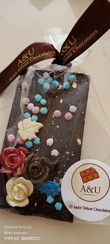 Qida məhsulları: Şokolad çeşidləri AmiUr Deluxe Chocolates markası tərəfindən təqdim — 3