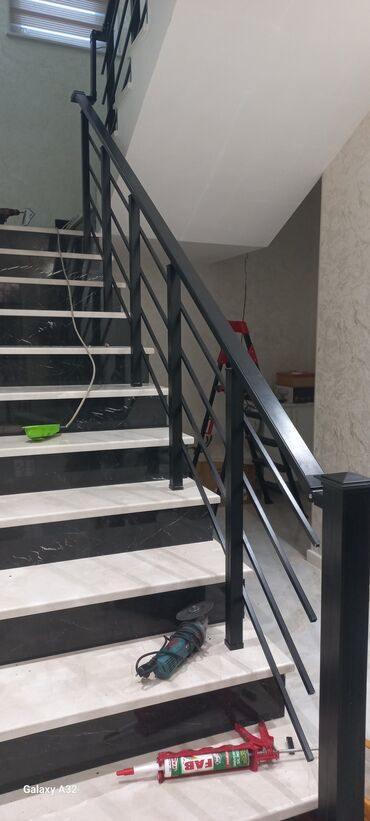 Pilləkən məhəccərləri: Yeni Pilləkən məhəccəri, Alüminium, Pulsuz çatdırılma — 7