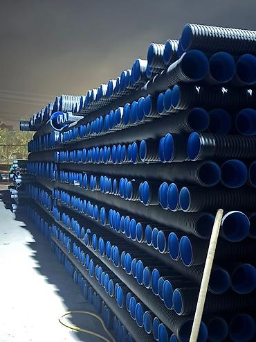 Трубы для канализации: Труба для канализации Магистральная, Материал: Полиэтилен низкого давления (ПНД), Толщина стенки: 8 мм — 7