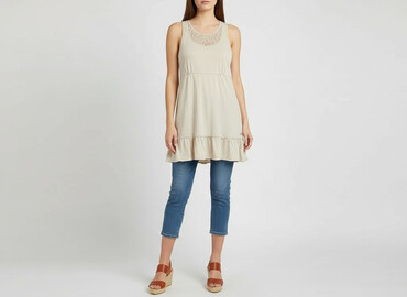 comma bluzki: Comma casual identity, Tunika damska, rozmiar M