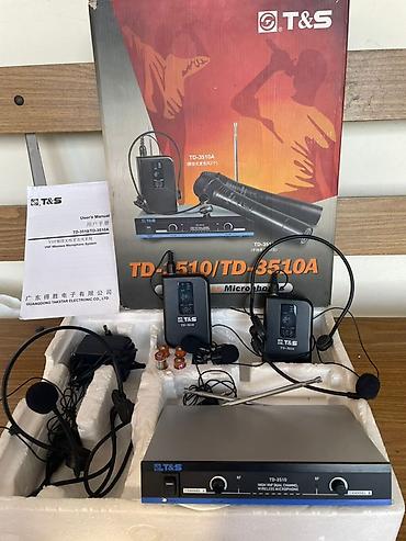 rant ace: Беспроводная микрофонная система T&S TD‑3510/TD‑3510A (VHF — 2