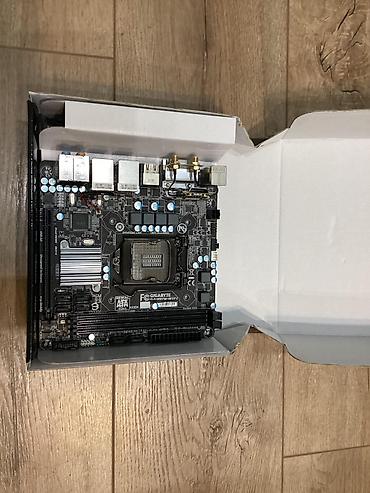 mini itx: 🔹 Gigabyte GA-H97N-WIFI Mini-ITX – 160 AZN Yeni vəziyyətdədir, yalnız — 4