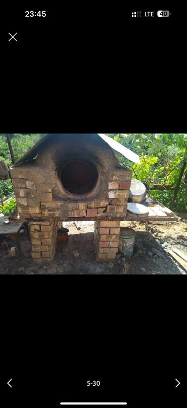 Очок: Тандыр домашнии Универсальныи для домашнего использования Установка — 25