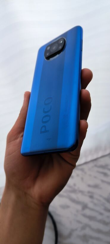 Poco: Poco X3 NFC, 128 GB, rəng - Mavi, Barmaq izi — 2