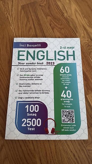 Testlər: Məhsul: “English – Your Wonder Book 2023” (İnci Baxşəlili, 2-ci nəşr) — 1