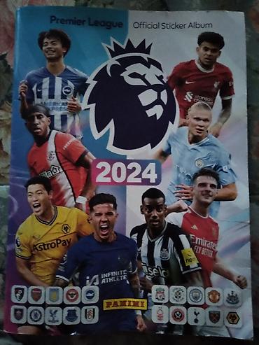 hari poter slicice: Album Panini Premijer liga 2024.,delimicno popunjen — 1