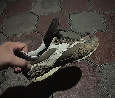 обувь кеды: Мужские кроссовки, 42, Zara, Б/у, цвет - Черный, Самовывоз — 4