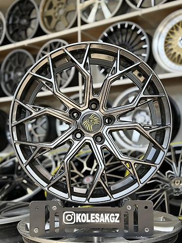 racing dynamics: Литые Диски R 18 AC Schnitzer, Комплект, отверстий - 5, Новый — 3
