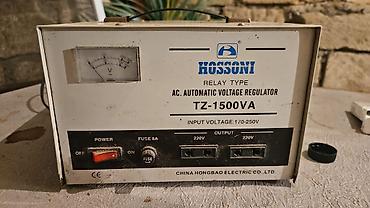 ucuz çılçıraqlar: HOSSONI TZ-1500VA – Avtomatik Gərginlik Tənzimləyicisi (relay tip) - — 3