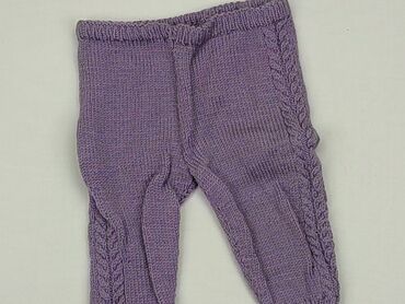 legginsy fiolet: Niemowlęce spodnie materiałowe, 3-6 m, 62-68 cm, stan - Bardzo dobry