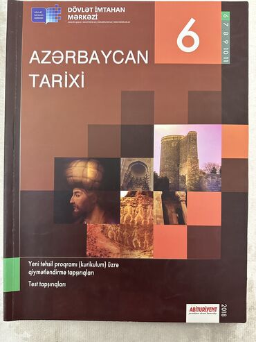 azerbaycan tarixi 8 ci sinif pdf: Azərbaycan Tarixi 6cı sinif testi səliqəli istifadə olunub