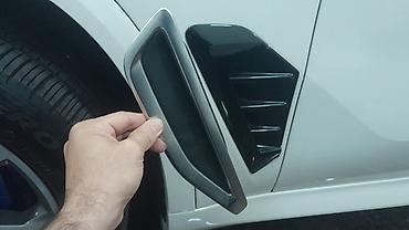 bmw mator: BMW yan qanad dekorativ hava çıxışı (fender vent) örtükləri - — 3
