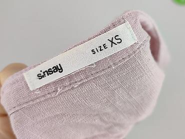 szorty len: Sinsay, Koszula damska, rozmiar XS — 4