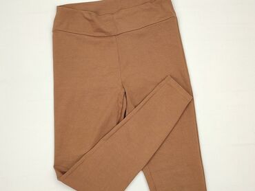 brązowe legginsy h: Leggings Sports for women, Mohito, Size S (EU 36)