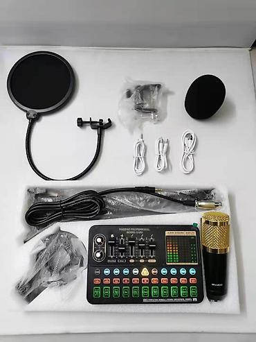 mikrofon bm 800 cena: 🎤 Leedor V10X Pro + BM800 Mikrofon Seti – Canlı Yayım və Studya Üçün — 5