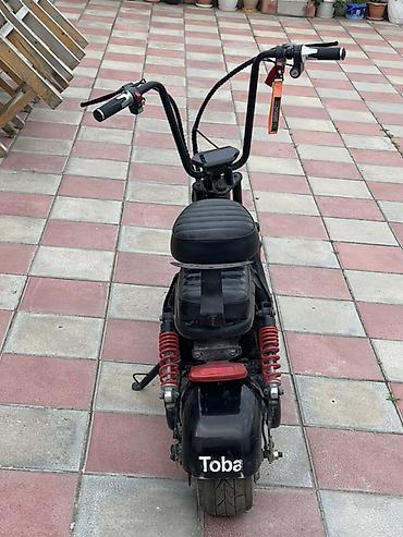 elektrikli scooter tap az: Elektrik skuter – fat-təkərli, iki oturacaqlı şəhər modeli — 6