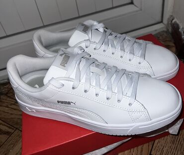 puma 39: Кроссовки, 38, Puma, Новый, цвет - Белый, Самовывоз