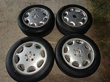 r16 mersedes: İşlənmiş Disk təkər Mercedes-Benz 215 / 60 / R 16, 5 Boltlu — 1