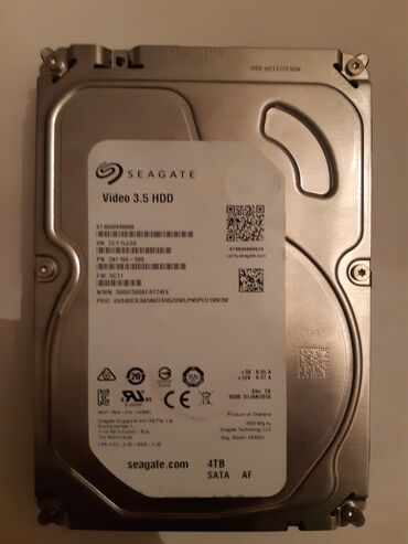 Videomüşahidə: Hdd 8tb/6tb/4tb