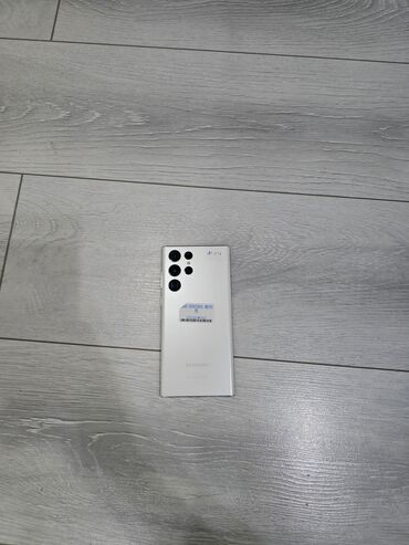 ультра самсунг: Samsung Galaxy S22 Ultra, Колдонулган, 256 ГБ, түсү - Ак, 1 SIM