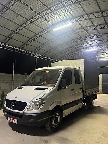 танар прицеп: Mercedes-Benz Sprinter 315 CDI тентованный бортовой грузовик с двойной — 1
