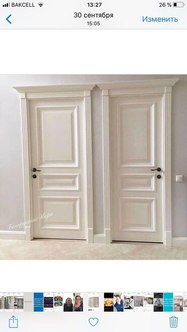 Otaq qapıları: Hər formada bir birinən gözəl qapılar yıgılır zakaznan. Unvan Gəncə — 7