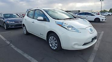 karavan almaq: 2013 Nissan Leaf Amerika Auksionundan alınmış zavod Sol Ruldur — 2