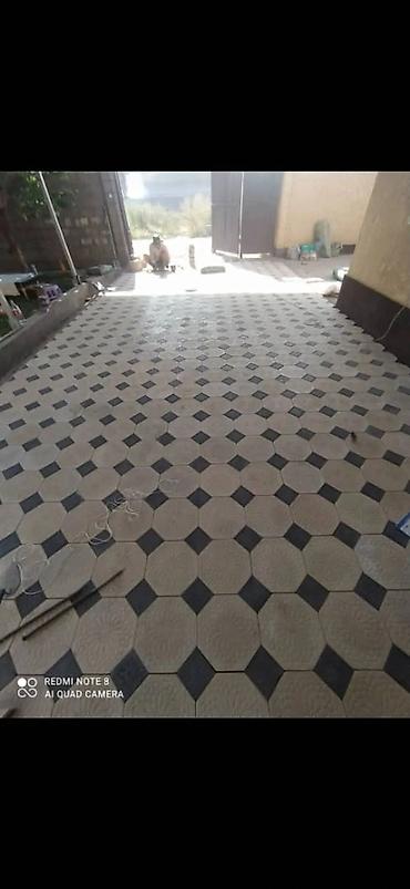 Кладка: Договорная Брусчатка, тротуарная плитка/ Лотки, Бордюры Гарантия at lalafo.kg — 17 Кладка: Договорная Брусчатка, тротуарная плитка/ Лотки, Бордюры Гарантия — 17